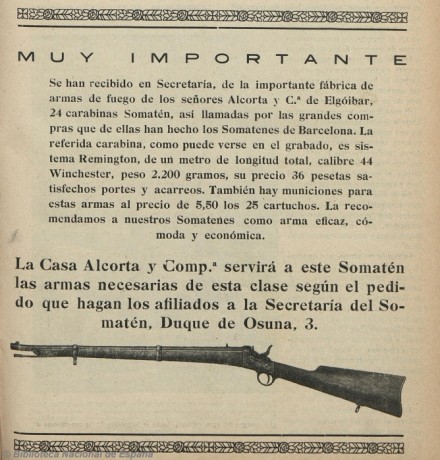 Buenas tardes compañeros. Os pido si tenéis en la memoria del ordenador carteles antiguos de armas o anuncios 100