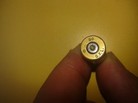 Hola buenas os comento hace tiempo me encontré una bala y supongo que es 9mm de las que utiliza la policía 00