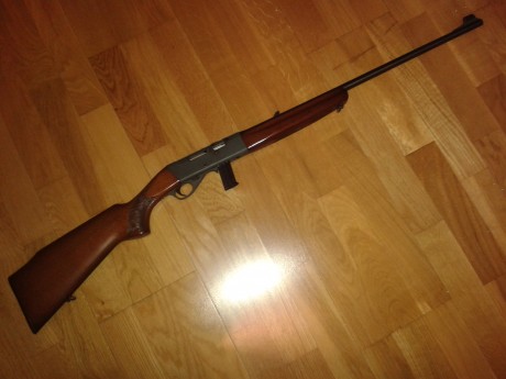 Vendo carabina anschutz del 22LR. 200 € puesta en IA de destino.
contacto:   austral.g@hotmail.com. 01