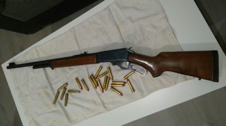 Hola Buenas:
vendo rifle marlin mod 444S por dejar mi padre la afición de la caza y no seguirla ningún 02