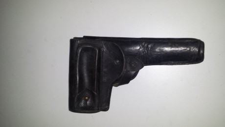 Vendo funda original de pistola del ejercito  Español Astra 400 en perfectas condiciones con un grabado 10