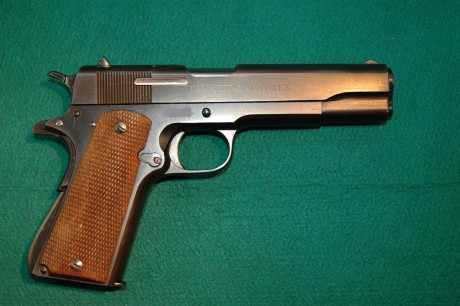 Cambio Tauler 1911 en perfecto estado de uso por pistola monotiro de cartucho metálico pólvora negra, 01