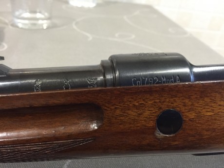 Vendo rifle Santa Barbara mod. A en 8x57, con base apel o warne, ahora lleva las warne, doy las dos, las 02