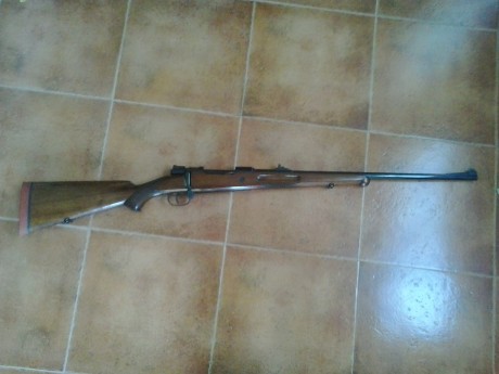 Vendo rifle Santa Barbara mod. A en 8x57, con base apel o warne, ahora lleva las warne, doy las dos, las 00