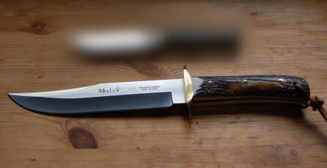 VENDIDO Vendo Muela  Classic Bowie  19 nuevo,  con caja ,  sin uso . Cachas en asta de ciervo. Hoja de 00