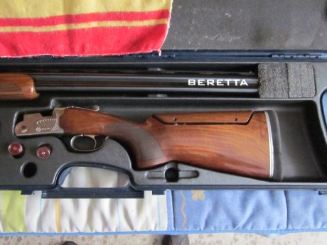 Hola.
Pongo a la venta escopeta Beretta modelo 686 E TRAP, cañón de 76cm, 2*y 1*
como se puede comprobar, 01