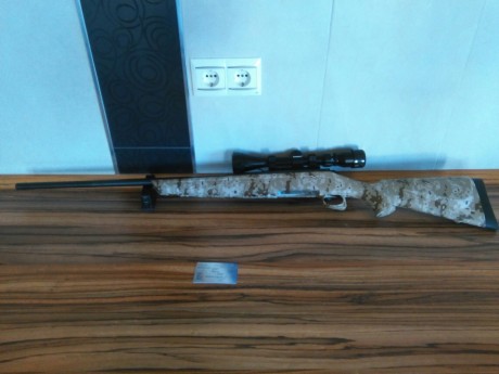 Muy buenas, un amigo me ha pedido que le ponga en venta su Remington 770 en calibre 7MMRM. El rifle esta' 01