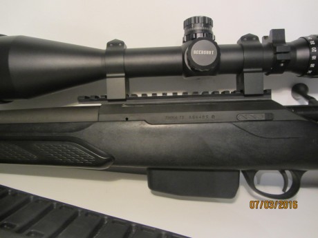  VENDIDO. SE PUEDE CERRAR  

Tikka T3 Tactical. 

308W. 
Cañón de 20"
Carril de 20 MOAS (EGW). 
Freno 171
