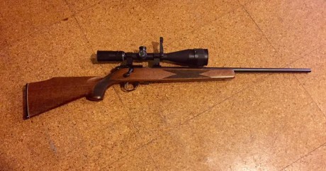Vendo carabina marca Saco de Cerrojo. Guardamanos cuadrado para BR y F-Class. Cañon pesado. Cargador de 02
