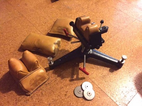 El equipo de BR. Torreta Sinclair. Sacos protektor model de piel, discos de acero para apoyo de torreta 02