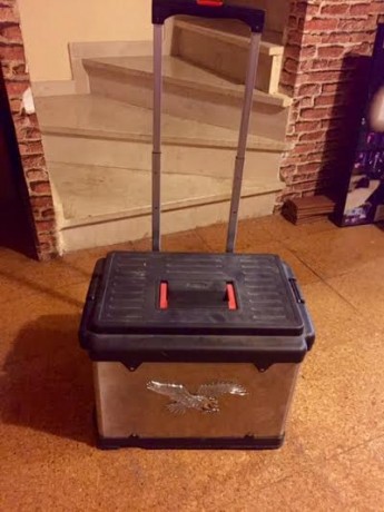 El equipo de BR. Torreta Sinclair. Sacos protektor model de piel, discos de acero para apoyo de torreta 01