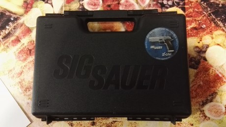 Pongo a la venta esta magnífica Sig Sauer P226 S de 6" y 9 mm.
Gatillo totalmente regulable.
Solo 10