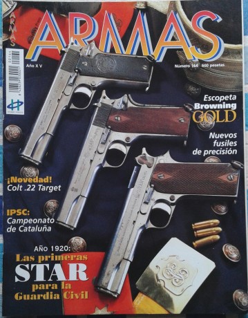 Vendo los siguientes números de las revistas "ARMAS" y "ARMAS Y MUNICIONES".

  ARMAS 120