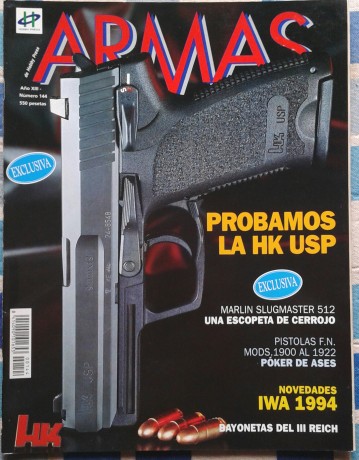 Vendo los siguientes números de las revistas "ARMAS" y "ARMAS Y MUNICIONES".

  ARMAS 130