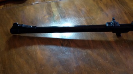 Vendo monotiro Thompson Center TCR 83 Aristocrat. Cal. 243 W. Cañón pesado microestriado de 46 cm. Rosca 60