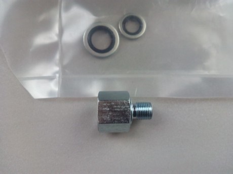 Adaptador Macho 1/8 BSP a 1/4 BSP hembra para los rifles PCP.
La mayoría de las armas de aire que utilizan 01