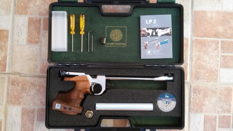 Debido a una lesión, pongo a la venta mi steyr lp2. He comprado una lp2 compact (mas ligera de peso) a 11