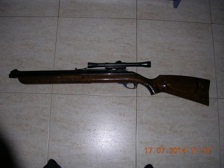 Busco carabina marca Setra de las que ser bombeaba para presión del aire 20