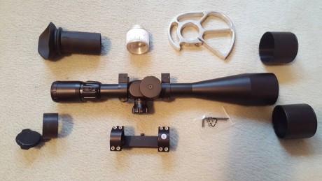 VENDIDO

Visor Falcon T50 10-50x60 con extras para ajuste fino de paralaje (para medir las distancias 12