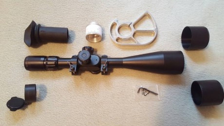 VENDIDO

Visor Falcon T50 10-50x60 con extras para ajuste fino de paralaje (para medir las distancias 10