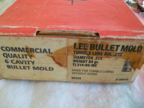 En Madrid,vendo turquesa Lee, calibre 32, 6 cavidades, .314", 85 gn., TL314-85WC, Rfª 90325. Según 01