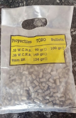 Vendo 2.000 puntas de plomo,marca TORO cal 32  313"  100grain.
Muy baratas,100€ con gastos de envio. 00