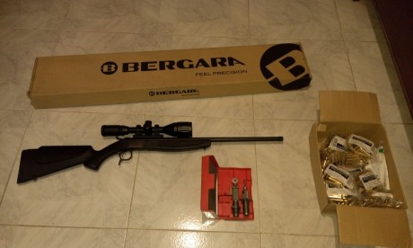 Vendo Monotiro Bergara BA13 en calibre 6,5x57r el rifle tiene un año con muy pocos disparos solo he cazado 01