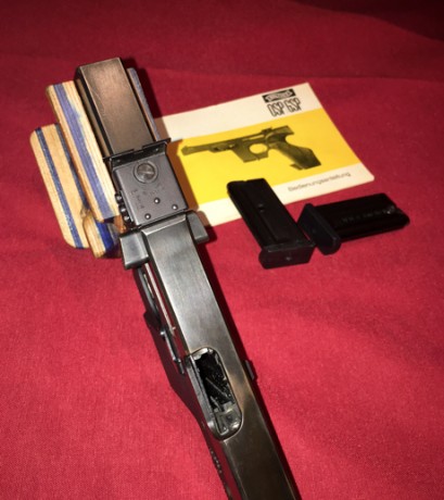 Vendo Walther GSP calibre 22lr
Talla de la cacha M
Funciona perfectamente

Precio: 365 euros
Gastos a 00