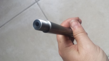 Pues eso vendo cañón mecanizado weihrauch para pistola onix o spa en 4,5 con su rosca de 1/2 unf para 01