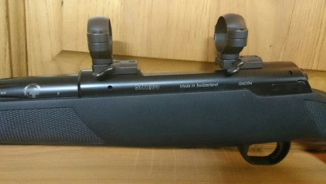 En venta rifle SHR Mod.970 en calibre 300 WM, cargador extraible,monturas Leupold Quick release, freno 02