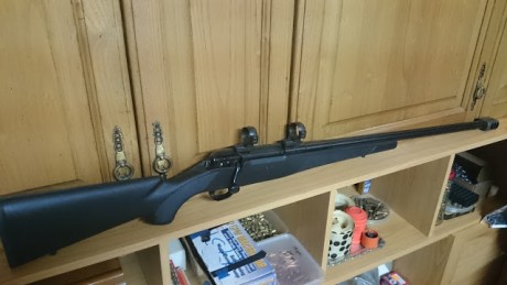 En venta rifle SHR Mod.970 en calibre 300 WM, cargador extraible,monturas Leupold Quick release, freno 01
