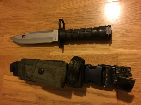 Buenas,
Pues eso estoy buscando una Bayoneta M-9 original, preferiblemente una Marto spain o buck usa.
Ofertas 81
