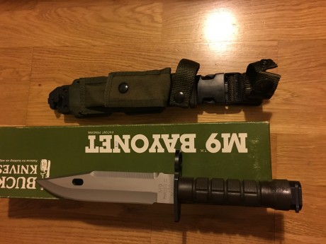 Buenas,
Pues eso estoy buscando una Bayoneta M-9 original, preferiblemente una Marto spain o buck usa.
Ofertas 80