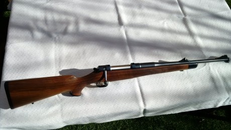 Hola, cambio Mauser M03 en calibre 308 Win. con cañon de 47 cm. de la versión Trail que incluye portafusil 01