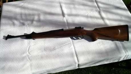 Hola, cambio Mauser M03 en calibre 308 Win. con cañon de 47 cm. de la versión Trail que incluye portafusil 10