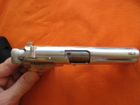 SE VENDE PISTOLA "STAR", mod. "DK", cal. 9 CORTO, , acabado totalmente cromado en 00