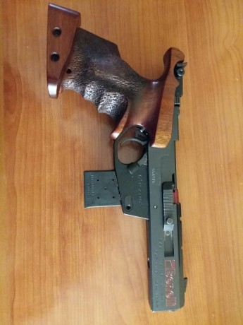 Hola. Se vende Benelli 95,  22Lr.  muy buena pistola para competir, equilibrada ,precisa y fiable. Con 21