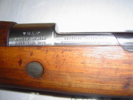 Buenas noches al foro vendo esta dos magnificas armas argentino todos los numeros coincidentes en muy 10