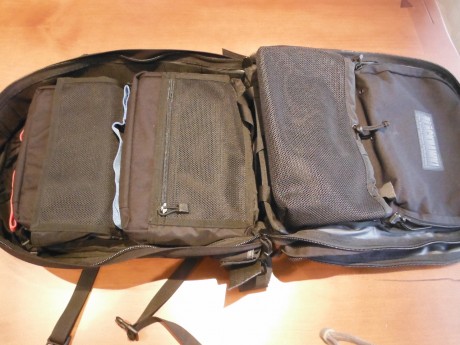 VENDIDA mochila Blackhawk S.T.O.M.P II medica en color negro, prácticamente nueva, nunca a salido al campo, 12