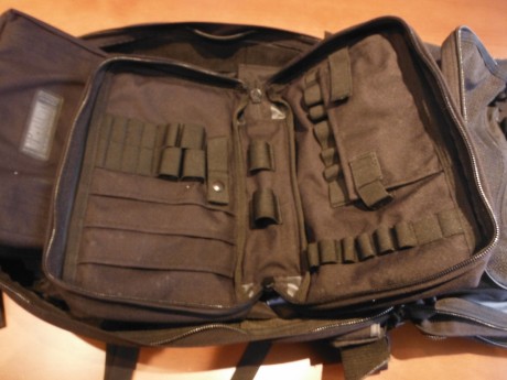 VENDIDA mochila Blackhawk S.T.O.M.P II medica en color negro, prácticamente nueva, nunca a salido al campo, 10
