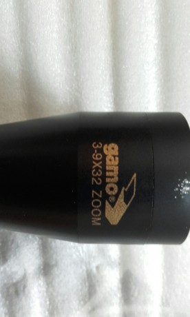 Vendo visor gamo 3-9x32  Rifle Scope en perfecto estado, usado dos veces, con sistema de anclaje incorporado 00