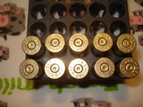 Pongo a la venta unas 700 vainas CBC.-Magtech del calibre .357 Magnum con un solo disparo efectuado, están 01