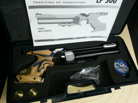 Vendo en impecable estado, pistola para la modalidad de aire comprimido 10m., del conocido fabricante 31