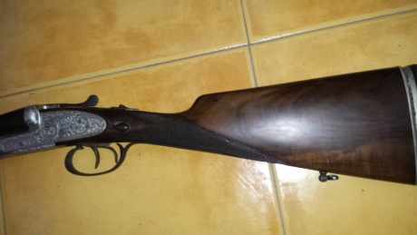 Buenos dias  ha llegado a mis manos una escopeta del 16 marca AA ( Azenzo Arrizabalaga ) y no se nada 162