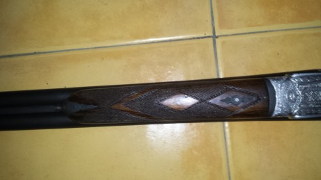 Buenos dias  ha llegado a mis manos una escopeta del 16 marca AA ( Azenzo Arrizabalaga ) y no se nada 161