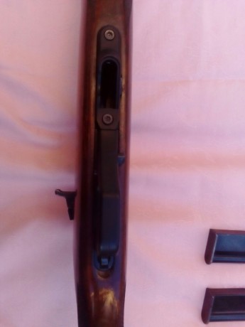 Se vende Carabina Semiautomatica HK 300,calibre 22 magnum,
Monturas originales HK,
2 cargadores de 5,
esta 10