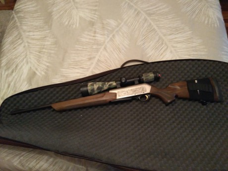 Buenas tardes.

Vendo Browning Eclipse en Cal.7mmWSM.

Anillas desmontables y posibilidad de visor Avistar 02