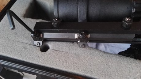 Hola buenas tardes noche: Estoy buscando este tipo de montura para acoplar un visor tactico a mi blaser, 51