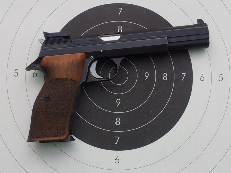  Vendo esta SWISS ARMS SIG P210-5 LS  HEAVY FRAME de 6" posiblemente la mejor pistola en calibre 31