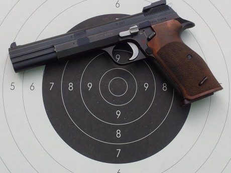  Vendo esta SWISS ARMS SIG P210-5 LS  HEAVY FRAME de 6" posiblemente la mejor pistola en calibre 30